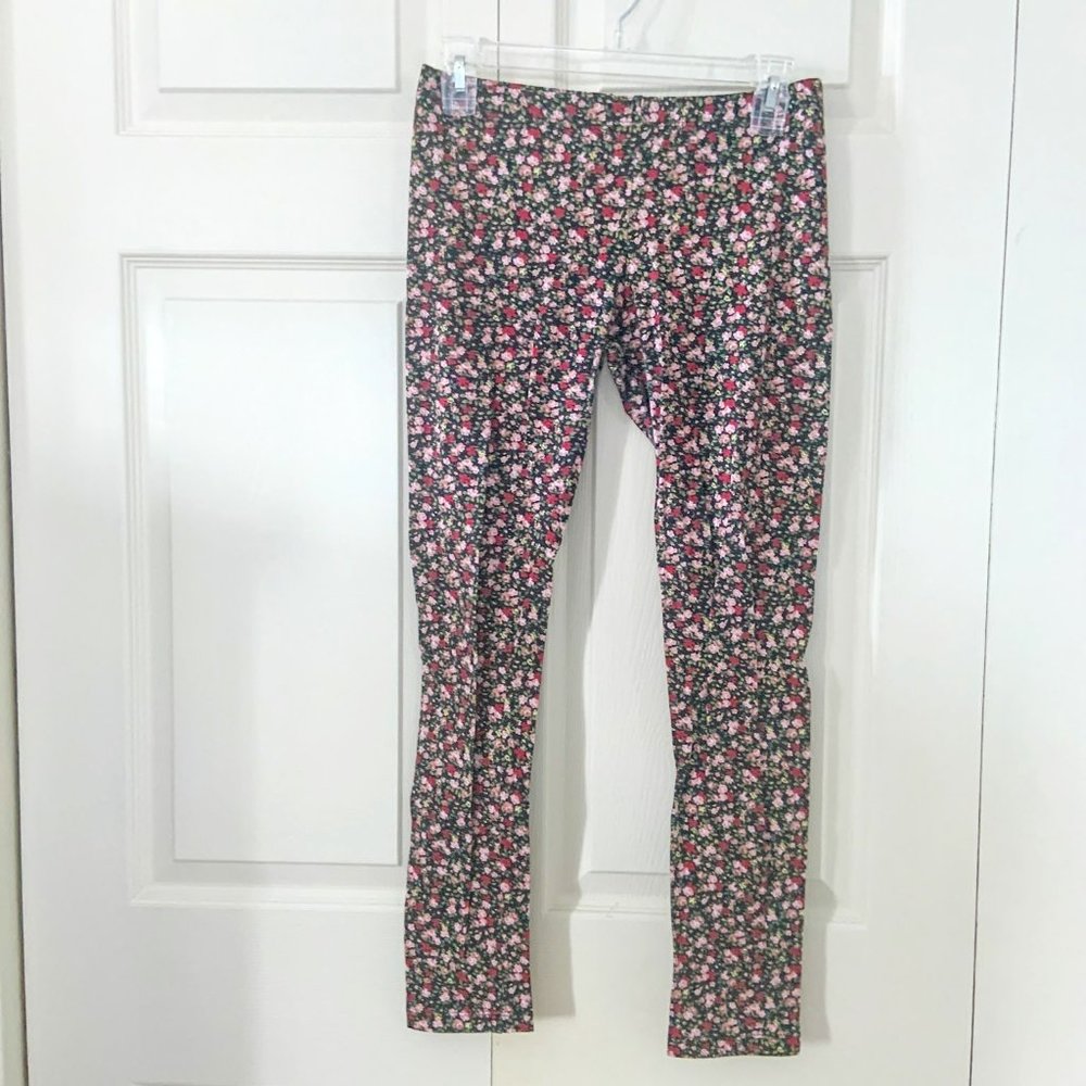 M Floral Stretch Leggings from Tilly's